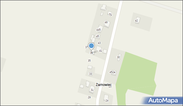 Jerzmanowice, Żarnowiec, 39, mapa Jerzmanowice