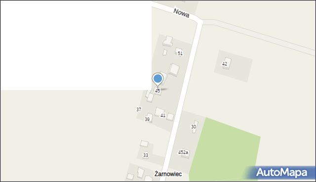 Jerzmanowice, Żarnowiec, 45, mapa Jerzmanowice