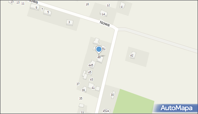 Jerzmanowice, Żarnowiec, 49, mapa Jerzmanowice