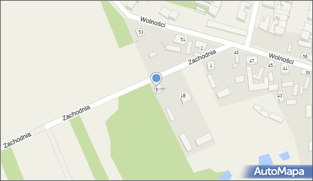 Karczewice, Zachodnia, 3, mapa Karczewice