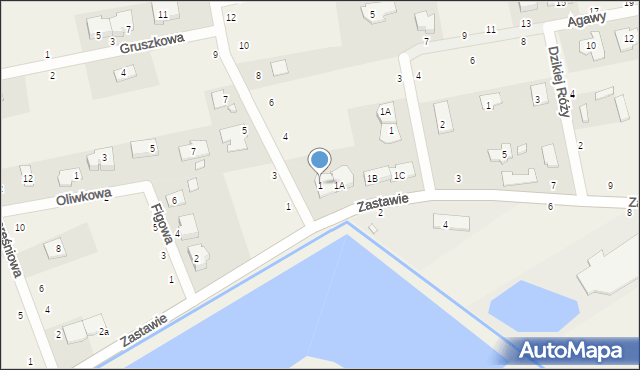 Kazimierów, Zastawie, 1, mapa Kazimierów