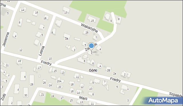 Kędzierzyn-Koźle, Zakątek, 2, mapa Kędzierzyna-Koźle