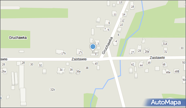 Kielce, Zastawie, 19, mapa Kielc