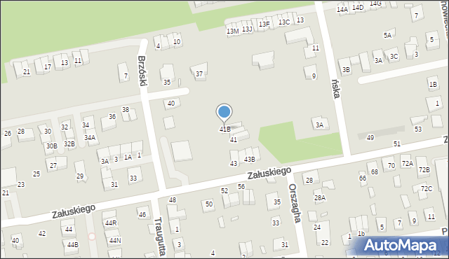 Kobyłka, Załuskiego Marcina, ks., 41B, mapa Kobyłka