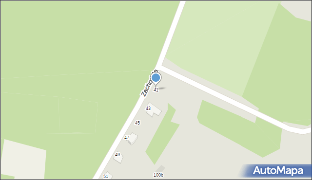 Końskie, Zachodnia, 41, mapa Końskie