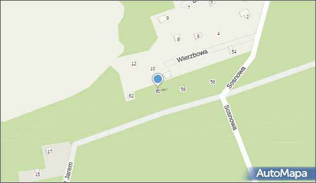 Kopaniec, Zatorska, 60, mapa Kopaniec