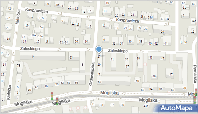 ul zaleskiego kraków mapa Zaleskiego Bohdana 27 (ul), 31 525 Kraków (Kraków Śródmieście)