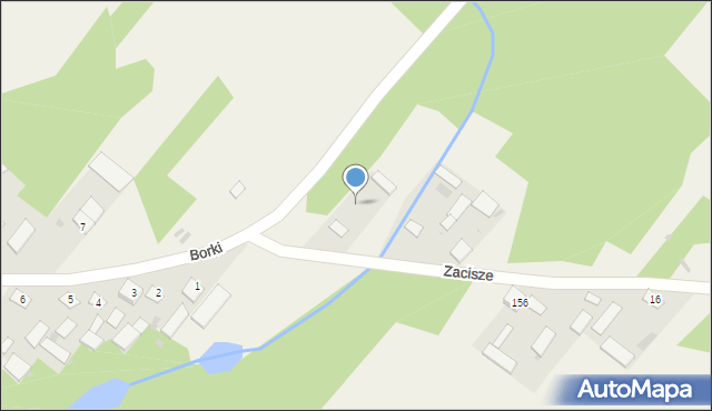 Księżpol, Zacisze, 1, mapa Księżpol