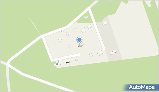 Kuligów, Załubicka, 37A, mapa Kuligów