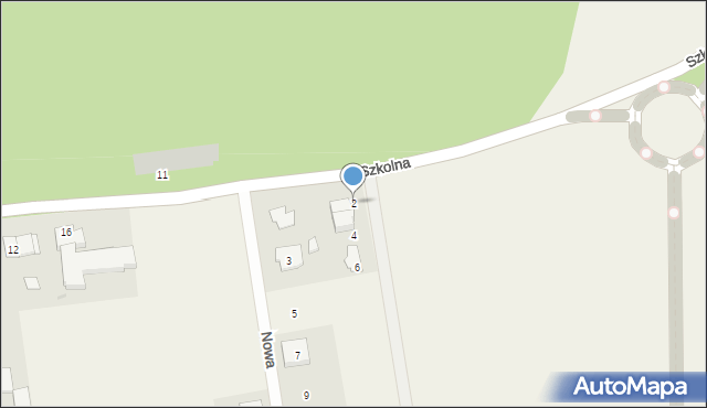 Łęczyce, Zacisze, 2, mapa Łęczyce