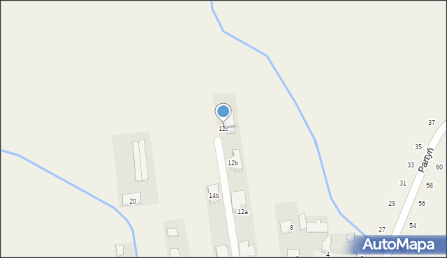 Łęg Tarnowski, Zacisze, 12c, mapa Łęg Tarnowski