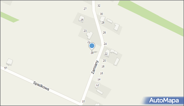 Libidza, Zamiany, 19, mapa Libidza