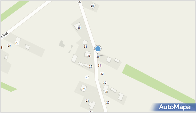 Libidza, Zamiany, 36, mapa Libidza