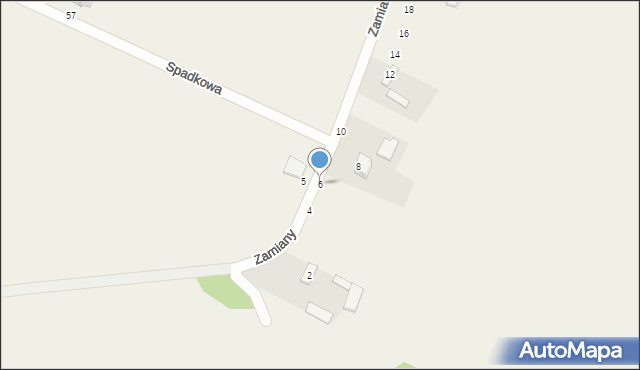 Libidza, Zamiany, 6, mapa Libidza