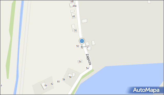 Ligota, Zajęcza, 52, mapa Ligota