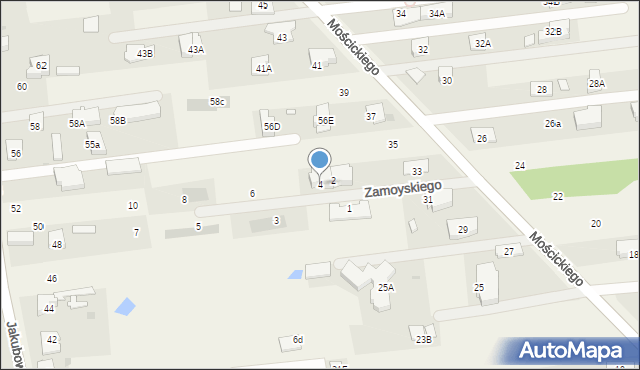 Lipków, Zamoyskiego Jana, hetm., 4, mapa Lipków