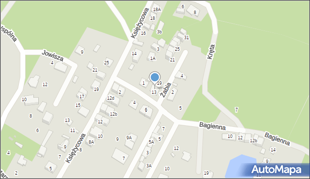 Marki, Żabia, 15, mapa Marki