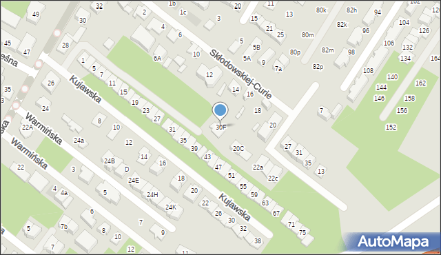 Marki, Ząbkowska, 30F, mapa Marki