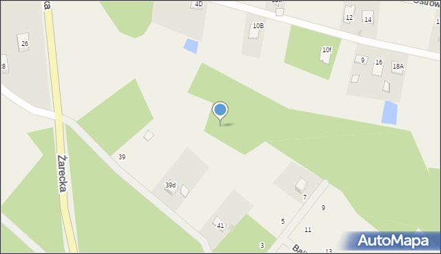 Masłońskie, Żarecka, 39f, mapa Masłońskie