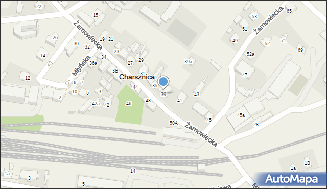 Miechów-Charsznica, Żarnowiecka, 39, mapa Miechów-Charsznica