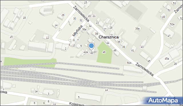 Miechów-Charsznica, Żarnowiecka, 42, mapa Miechów-Charsznica