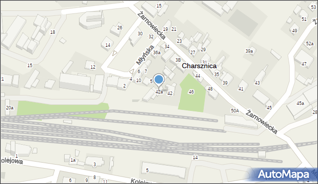 Miechów-Charsznica, Żarnowiecka, 42a, mapa Miechów-Charsznica