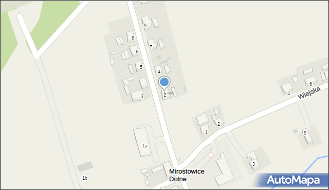 Mirostowice Dolne, Żarska, 2, mapa Mirostowice Dolne