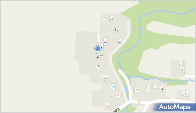 Mymoń, Zamczyska, 23, mapa Mymoń