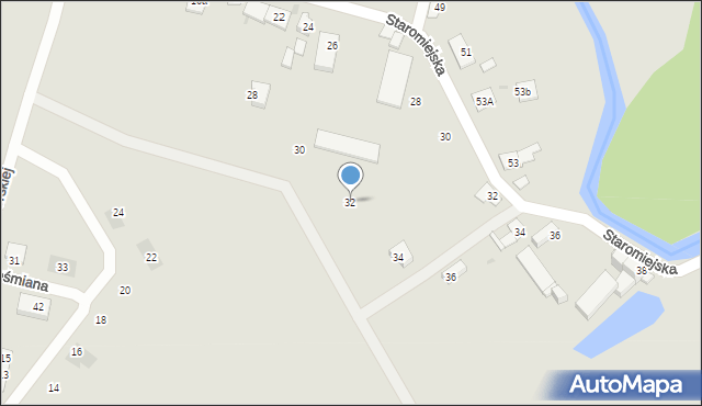 Namysłów, Zapolskiej Gabrieli, 32, mapa Namysłów