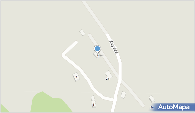 Nowa Ruda, Zagórze, 2, mapa Nowa Ruda
