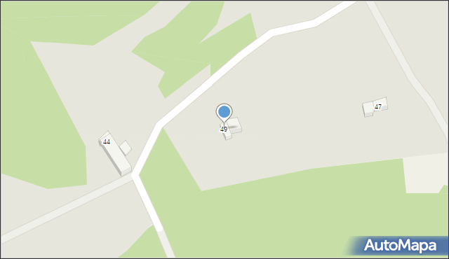 Nowa Ruda, Zagórze, 49, mapa Nowa Ruda