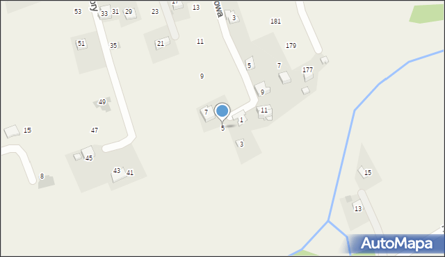 Nowe Dwory, Zatorska, 5, mapa Nowe Dwory