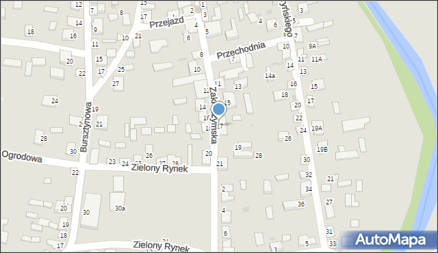 Nowe Miasto, Zakroczymska, 17, mapa Nowe Miasto