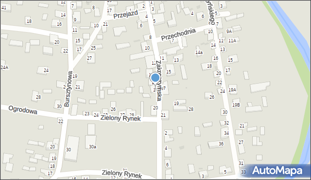 Nowe Miasto, Zakroczymska, 18, mapa Nowe Miasto