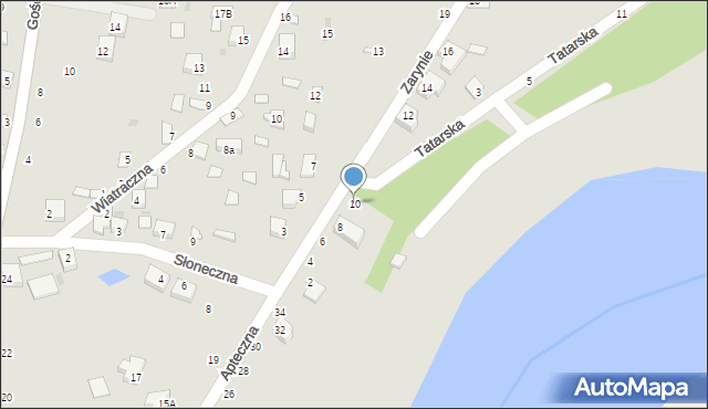 Nowe Miasto, Zarynie, 10, mapa Nowe Miasto