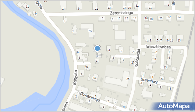 Nowy Dwór Gdański, Zaułek, 2, mapa Nowy Dwór Gdański