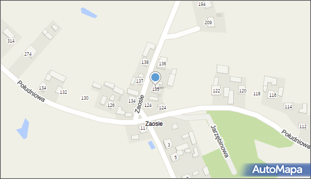 Obojna, Zaosie, 2, mapa Obojna