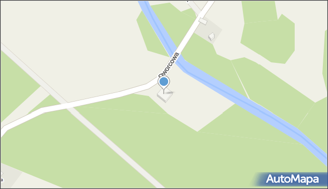 Odry, Zawadzka, 1f, mapa Odry