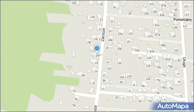 Olkusz, Zacisze, 15, mapa Olkusz