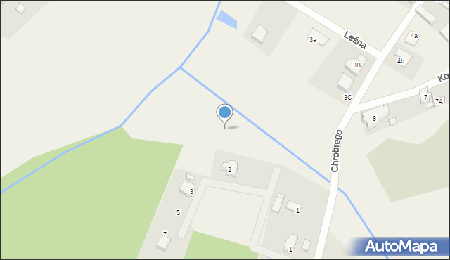 Ołobok, Zacisze, 2, mapa Ołobok