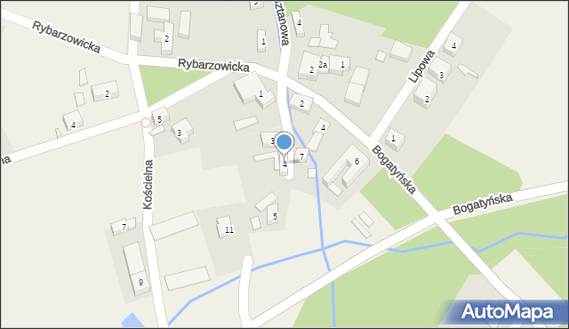 Opolno-Zdrój, Zamknięta, 4, mapa Opolno-Zdrój