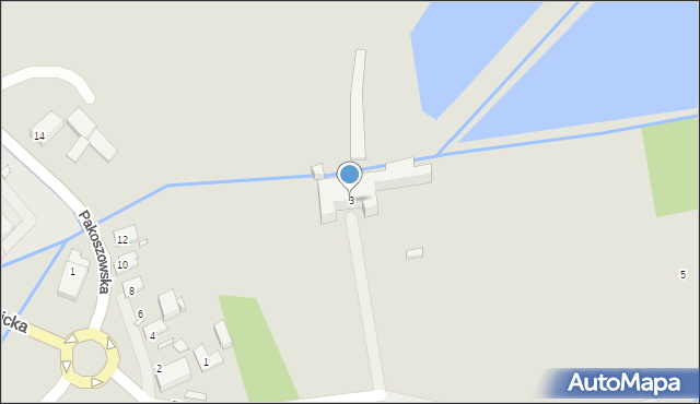 Piechowice, Zamkowa, 3, mapa Piechowice