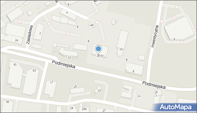 Piekary Śląskie, Zakładowa, 4B, mapa Piekary Śląskie