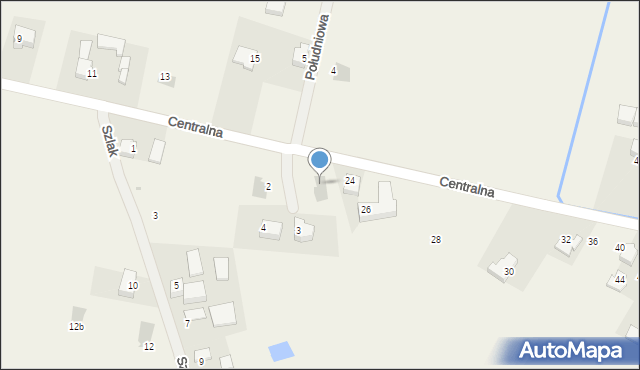 Pielgrzymowice, Zaciszna, 1, mapa Pielgrzymowice