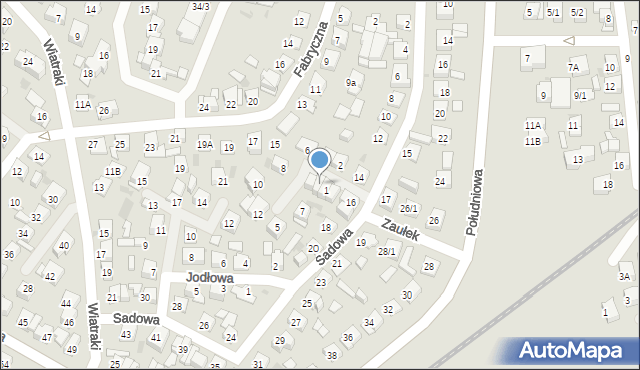 Płock, Zaułek, 3, mapa Płock