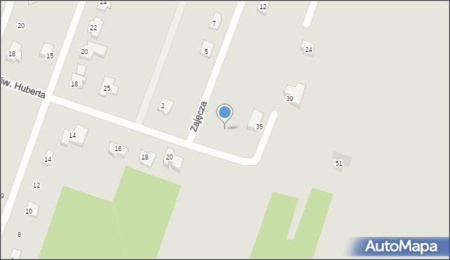 Płock, Zajęcza, 2, mapa Płock