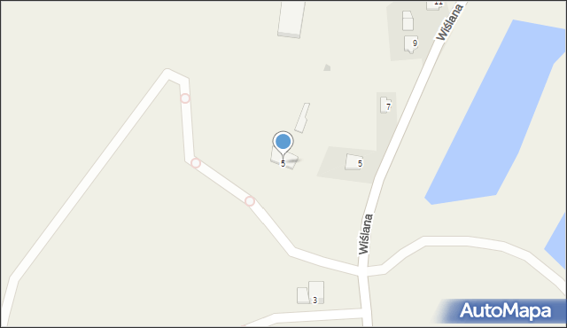 Podolsze, Zaskawie, 5, mapa Podolsze