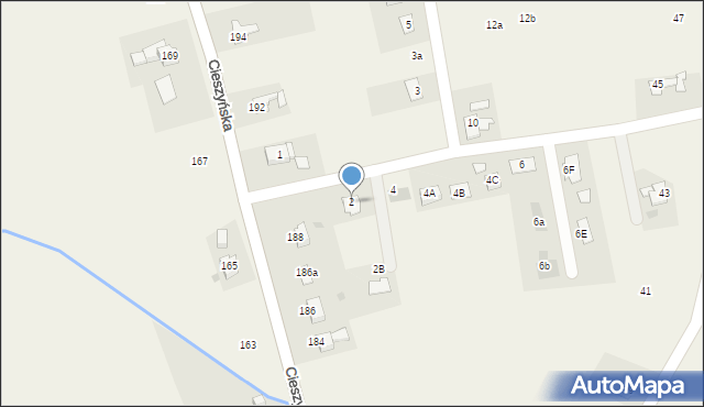 Pogwizdów, Zachodnia, 2, mapa Pogwizdów