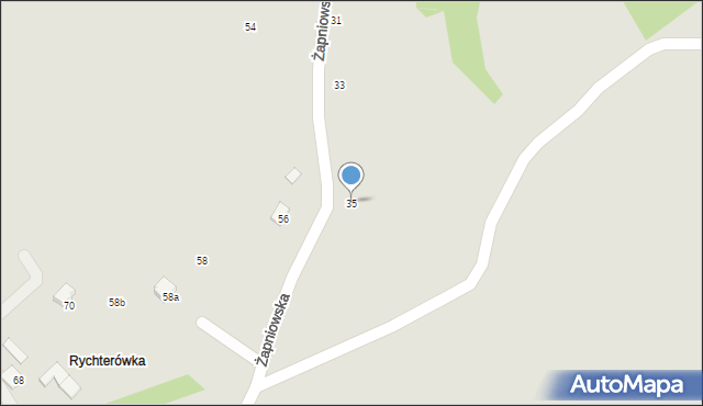 Połaniec, Żapniowska, 35, mapa Połaniec