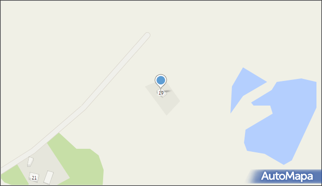 Połęczyno, Zaciszna, 19, mapa Połęczyno